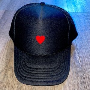 M. Vintage Co heart trucker hat
